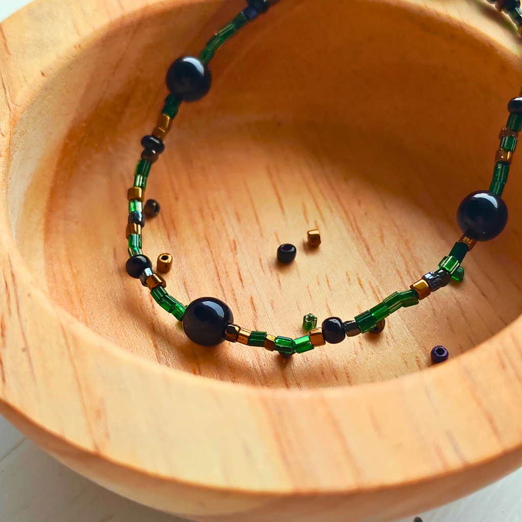 Midnight Forest – 1 Bracelet Kit for Cozy Evening
