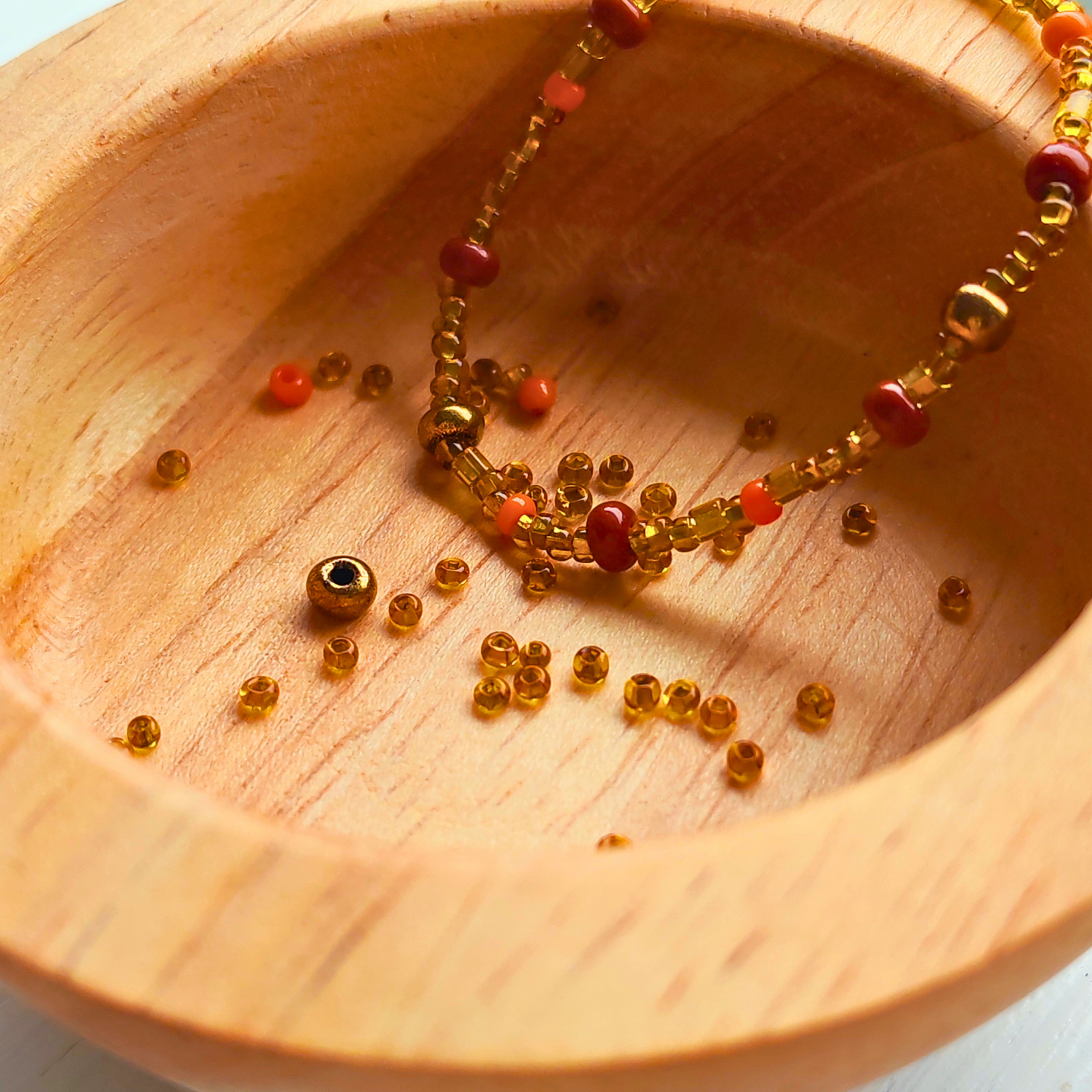 Honey Glow – 1 Bracelet Kit for Cozy Evening