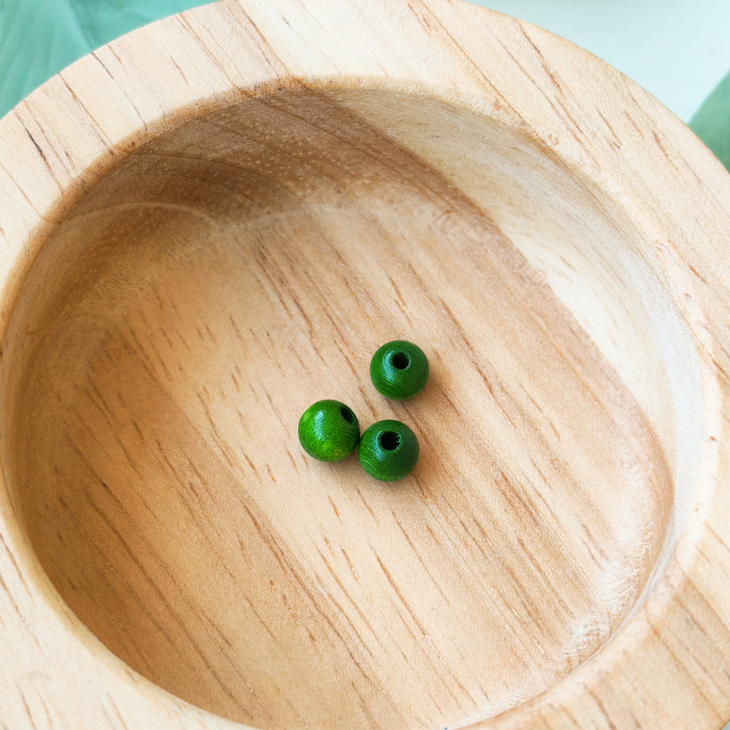 Wooden Green - Extra Beads