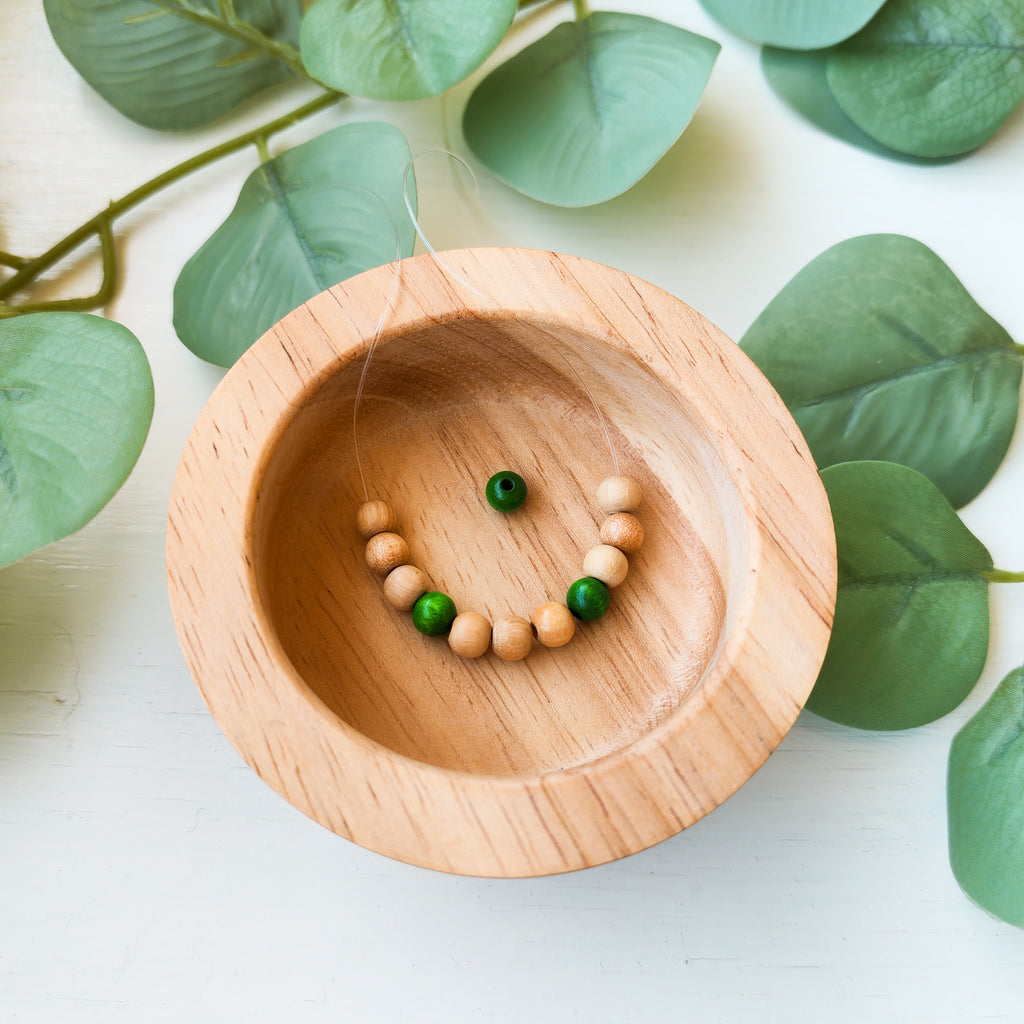 Wooden Green - Extra Beads