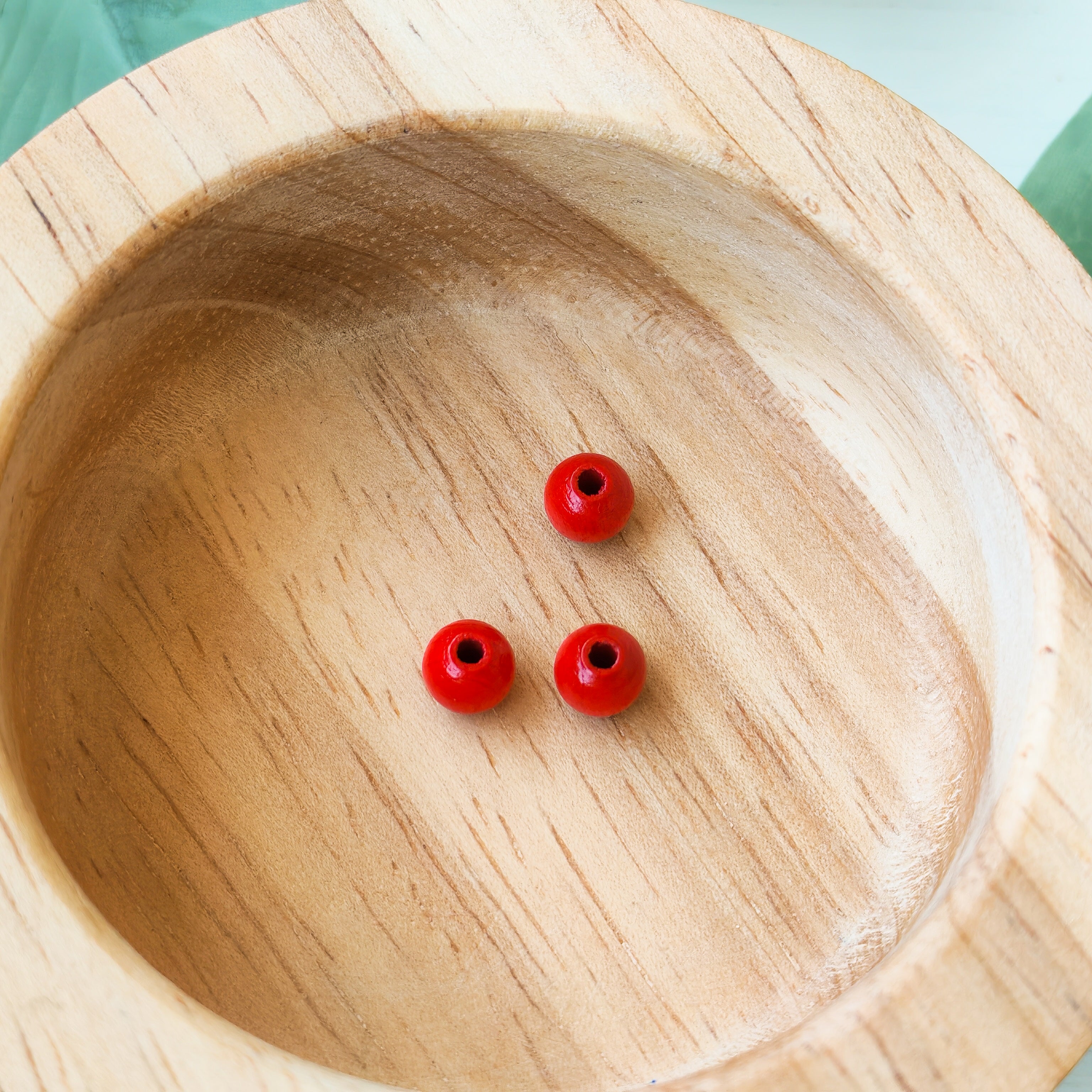 Wooden Red - Extra Beads