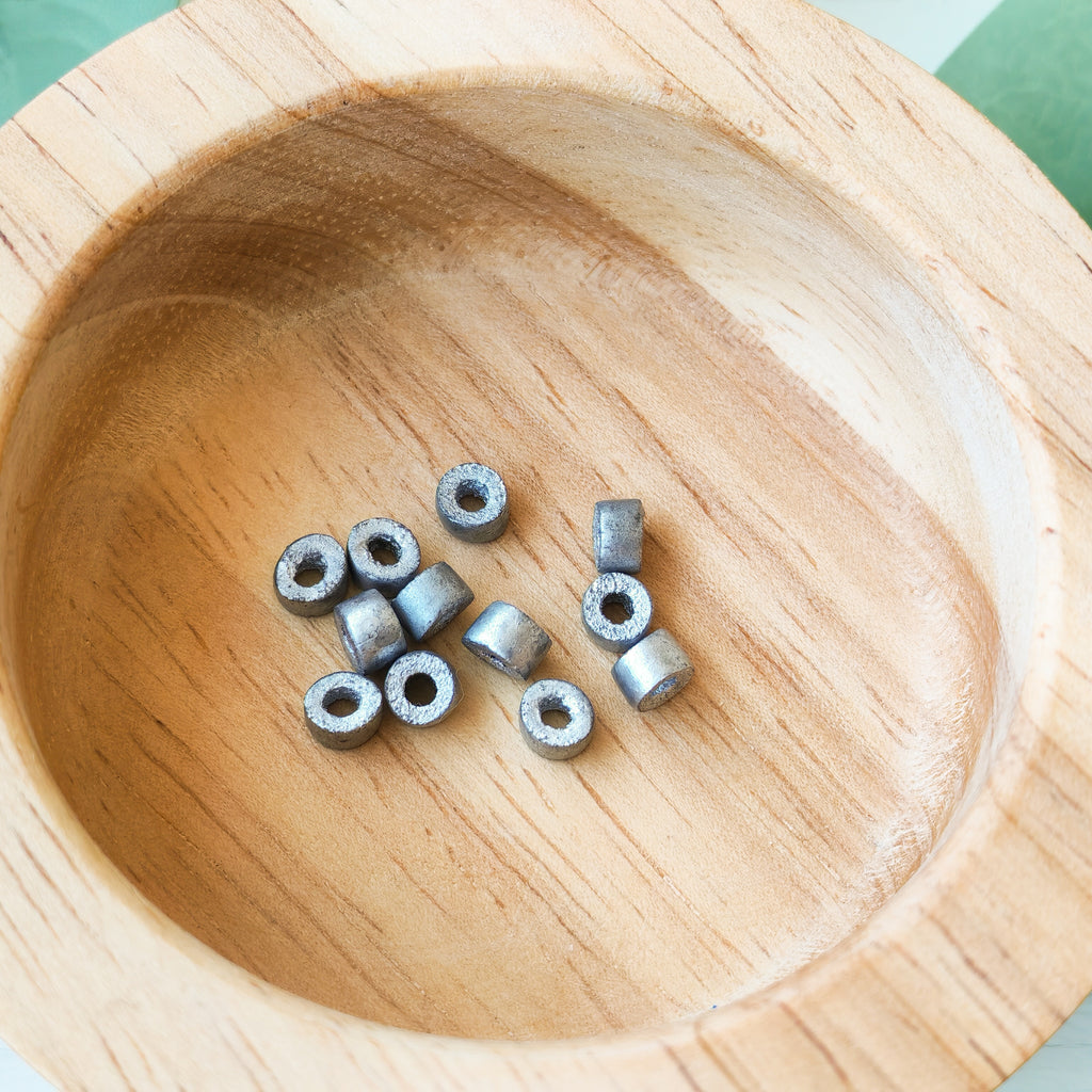Wooden Silver - Extra Beads