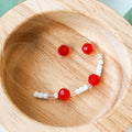 Red Faceted - Extra Beads