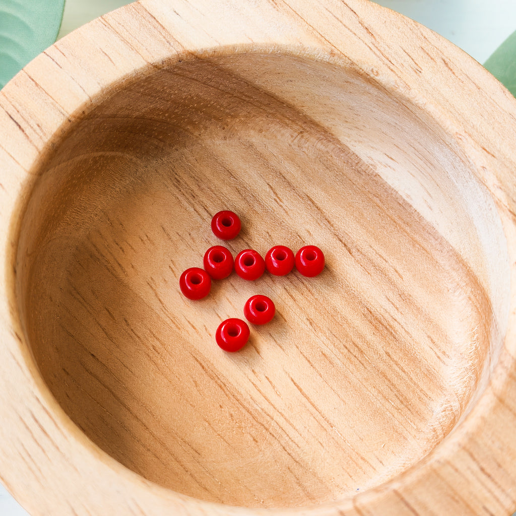Cherry Red - Extra Beads