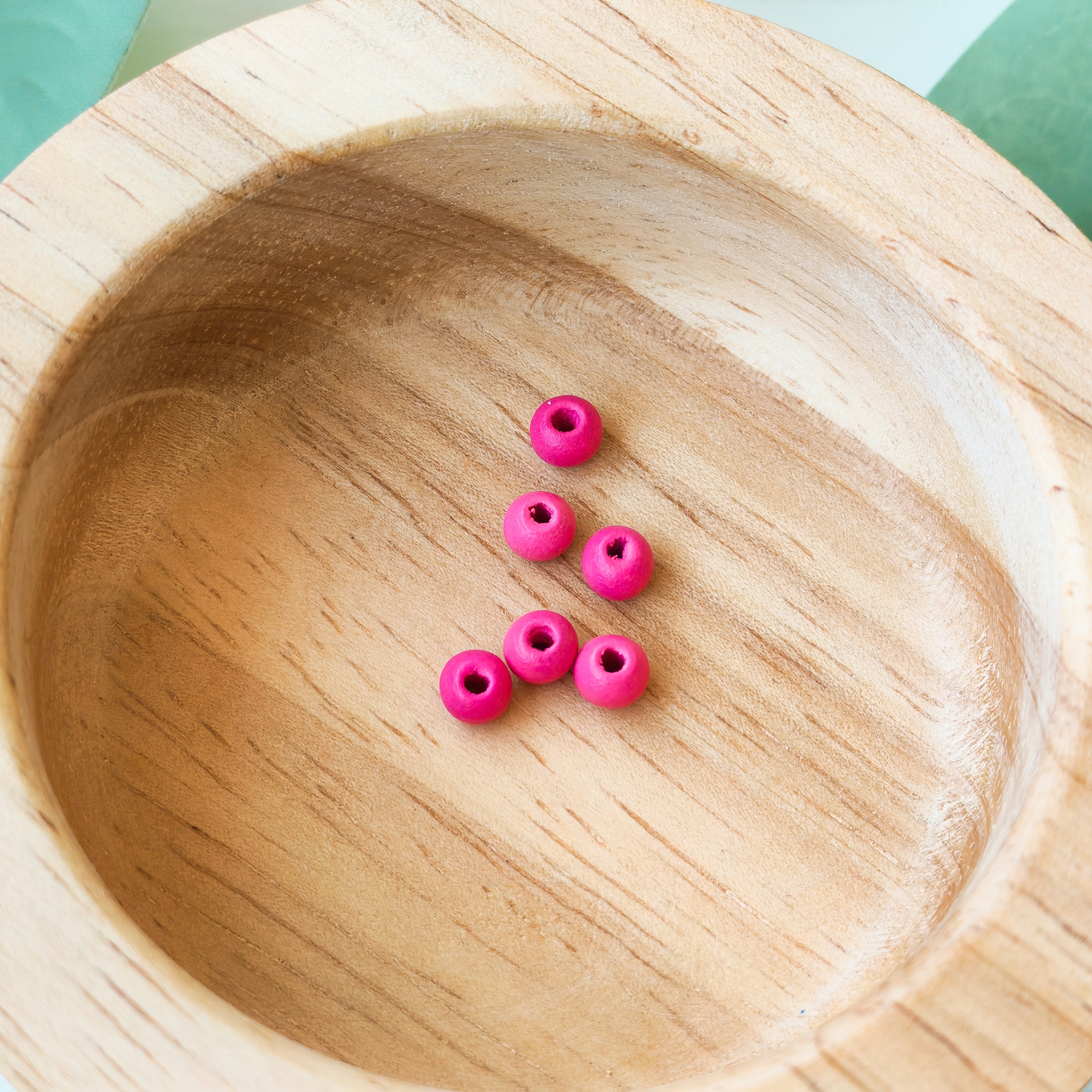 Wooden Pink - Extra Beads