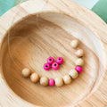 Wooden Pink - Extra Beads